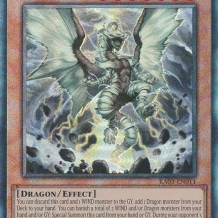 Tempest, Dragon Ruler of Storms (UTR) [RA03-EN011] Prismatic Ultimate Rare