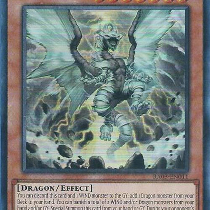 Tempest, Dragon Ruler of Storms (UR) [RA03-EN011] Ultra Rare