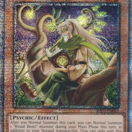 Ritual Beast Tamer Elder (Quarter Century Secret Rare) [RA03-EN012] Quarter Century Secret Rare