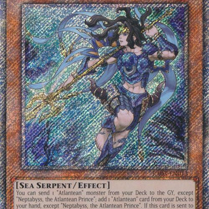 Neptabyss, the Atlantean Prince (Platinum Secret Rare) [RA03-EN013] Platinum Secret Rare