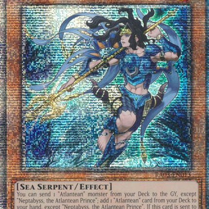 Neptabyss, the Atlantean Prince (Quarter Century Secret Rare) [RA03-EN013] Quarter Century Secret Rare