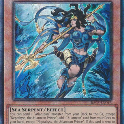 Neptabyss, the Atlantean Prince (UTR) [RA03-EN013] Prismatic Ultimate Rare