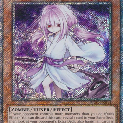 Ghost Reaper & Winter Cherries (Alternate Art) (Platinum Secret Rare) [RA03-EN014] Platinum Secret Rare