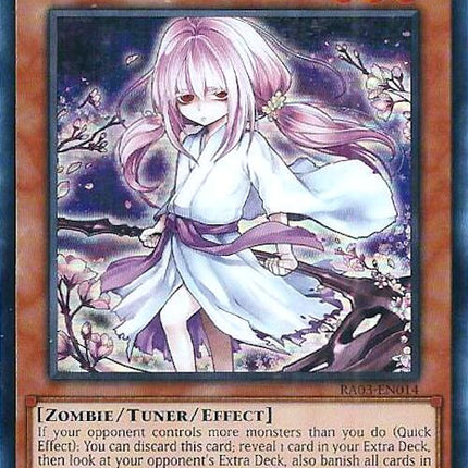 Ghost Reaper & Winter Cherries (Alternate Art) [RA03-EN014] Super Rare
