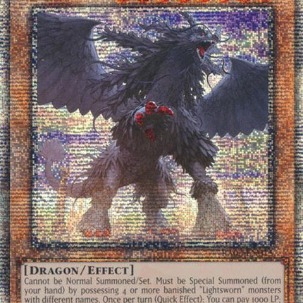 Punishment Dragon (Quarter Century Secret Rare) [RA03-EN015] Quarter Century Secret Rare