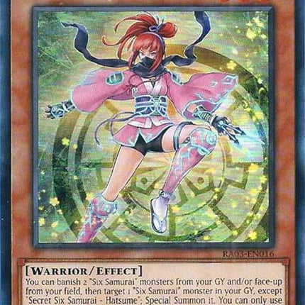 Secret Six Samurai - Hatsume [RA03-EN016] Super Rare