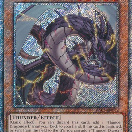 Thunder Dragondark (Platinum Secret Rare) [RA03-EN018] Platinum Secret Rare