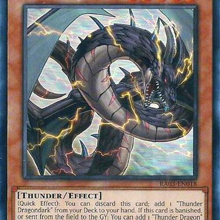 Thunder Dragondark [RA03-EN018] Super Rare