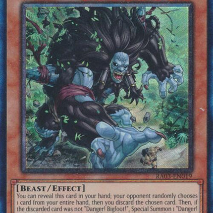 Danger! Bigfoot! (CR) [RA03-EN019] Prismatic Collector's Rare