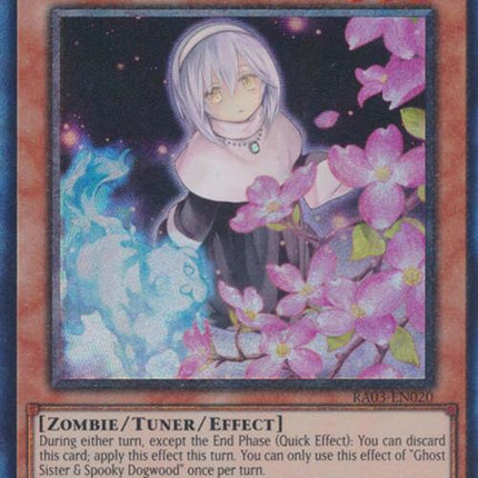 Ghost Sister & Spooky Dogwood (Alternate Art) (CR) [RA03-EN020] Prismatic Collector's Rare