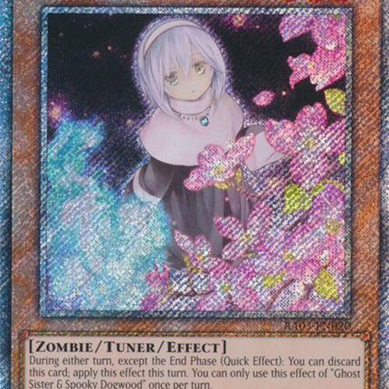 Ghost Sister & Spooky Dogwood (Platinum Secret Rare) [RA03-EN020] Platinum Secret Rare