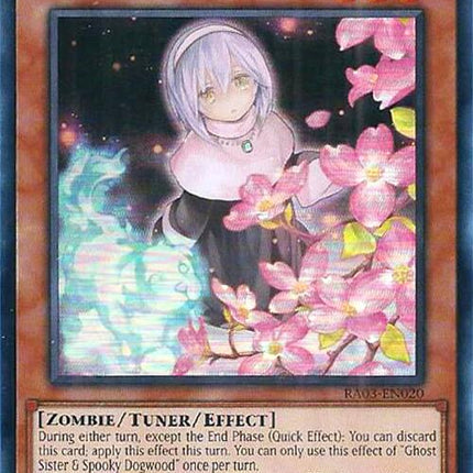 Ghost Sister & Spooky Dogwood [RA03-EN020] Super Rare