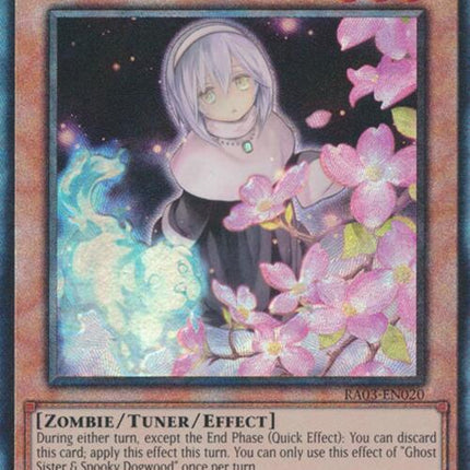 Ghost Sister & Spooky Dogwood (UTR) [RA03-EN020] Prismatic Ultimate Rare