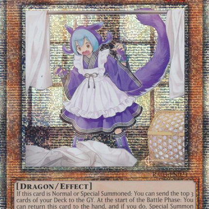 Laundry Dragonmaid (Quarter Century Secret Rare) [RA03-EN021] Quarter Century Secret Rare