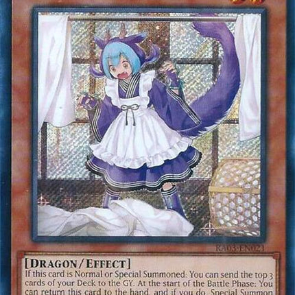 Laundry Dragonmaid (Secret Rare) [RA03-EN021] Secret Rare