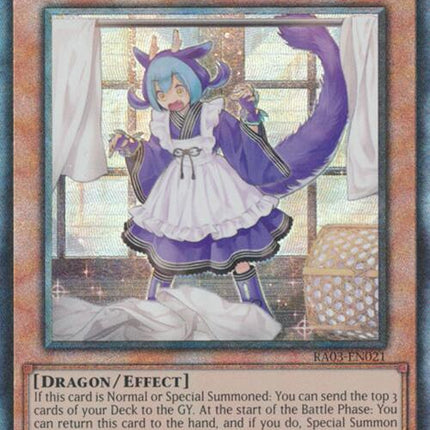 Laundry Dragonmaid (UTR) [RA03-EN021] Prismatic Ultimate Rare