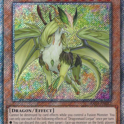 Dragonmaid Lorpar (Platinum Secret Rare) [RA03-EN022] Platinum Secret Rare