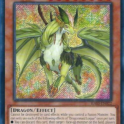 Dragonmaid Lorpar (Secret Rare) [RA03-EN022] Secret Rare