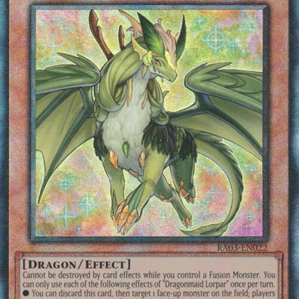 Dragonmaid Lorpar (UTR) [RA03-EN022] Prismatic Ultimate Rare