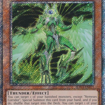 Nemeses Corridor (Platinum Secret Rare) [RA03-EN025] Platinum Secret Rare