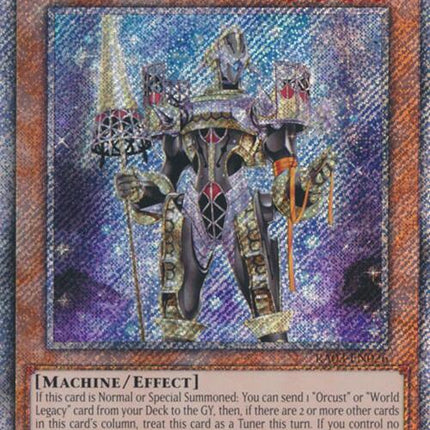 Girsu, the Orcust Mekk-Knight (Platinum Secret Rare) [RA03-EN026] Platinum Secret Rare