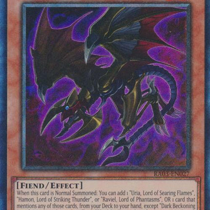 Dark Beckoning Beast (CR) [RA03-EN027] Prismatic Collector's Rare