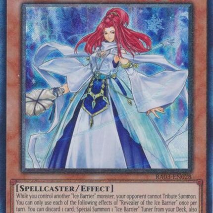 Revealer of the Ice Barrier (CR) [RA03-EN028] Prismatic Collector's Rare