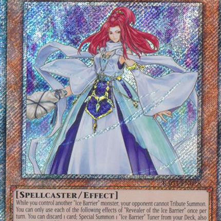Revealer of the Ice Barrier (Platinum Secret Rare) [RA03-EN028] Platinum Secret Rare