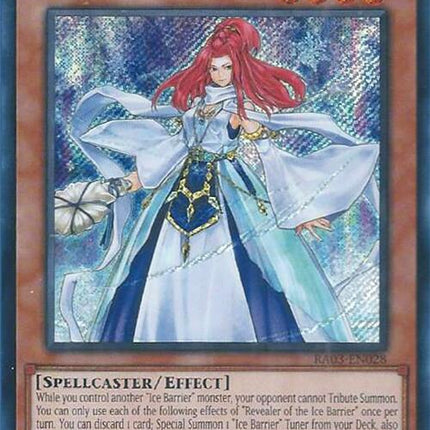 Revealer of the Ice Barrier (Secret Rare) [RA03-EN028] Secret Rare