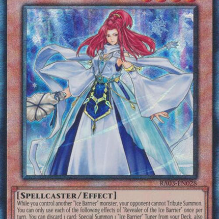 Revealer of the Ice Barrier (UTR) [RA03-EN028] Prismatic Ultimate Rare