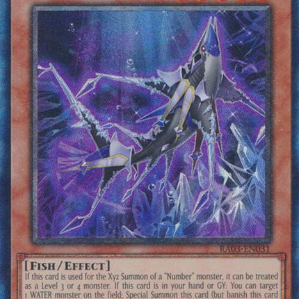 Crystal Shark (CR) [RA03-EN031] Prismatic Collector's Rare