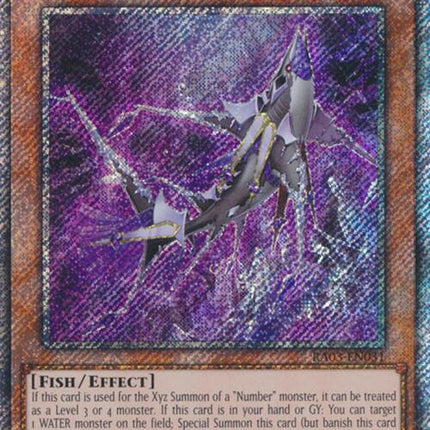 Crystal Shark (Platinum Secret Rare) [RA03-EN031] Platinum Secret Rare