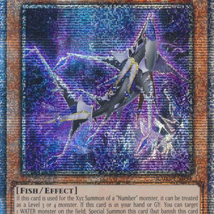 Crystal Shark (Quarter Century Secret Rare) [RA03-EN031] Quarter Century Secret Rare
