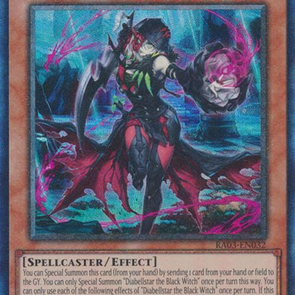 Diabellstar the Black Witch (CR) [RA03-EN032] Prismatic Collector's Rare