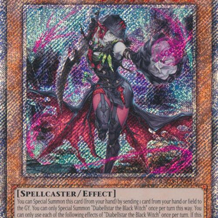 Diabellstar the Black Witch (Platinum Secret Rare) [RA03-EN032] Platinum Secret Rare