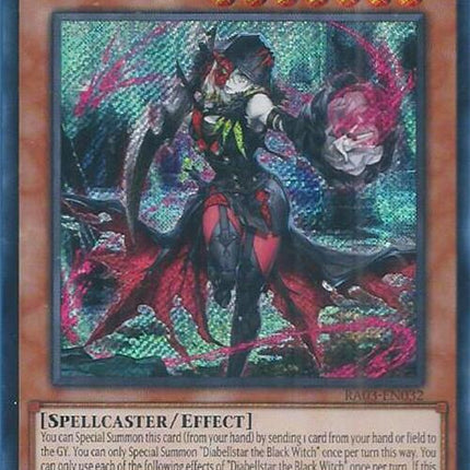 Diabellstar the Black Witch (Secret Rare) [RA03-EN032] Secret Rare