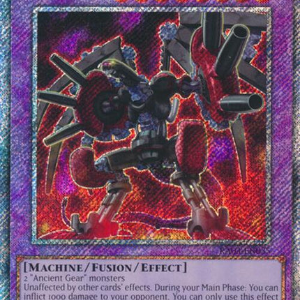 Ancient Gear Howitzer (Platinum Secret Rare) [RA03-EN035] Platinum Secret Rare