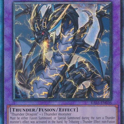 Thunder Dragon Colossus (UTR) [RA03-EN036] Prismatic Ultimate Rare
