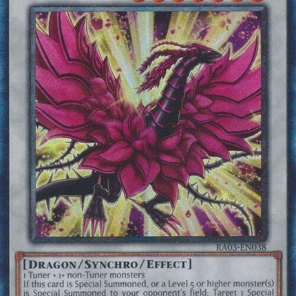 Black Rose Moonlight Dragon (CR) [RA03-EN038] Prismatic Collector's Rare