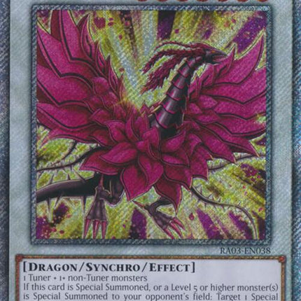 Black Rose Moonlight Dragon (Platinum Secret Rare) [RA03-EN038] Platinum Secret Rare