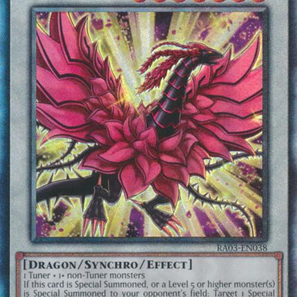 Black Rose Moonlight Dragon (UTR) [RA03-EN038] Prismatic Ultimate Rare