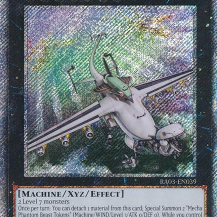 Mecha Phantom Beast Dracossack (Platinum Secret Rare) [RA03-EN039] Platinum Secret Rare