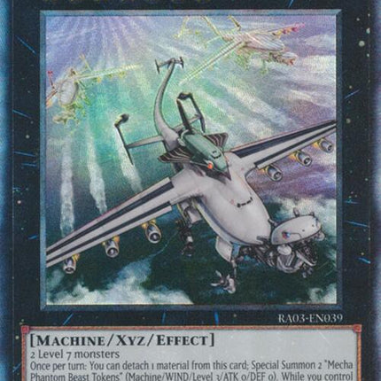Mecha Phantom Beast Dracossack (UTR) [RA03-EN039] Prismatic Ultimate Rare