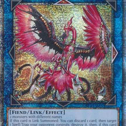 Knightmare Phoenix (Quarter Century Secret Rare) [RA03-EN042] Quarter Century Secret Rare