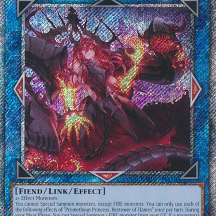 Promethean Princess, Bestower of Flames (Platinum Secret Rare) [RA03-EN050] Platinum Secret Rare