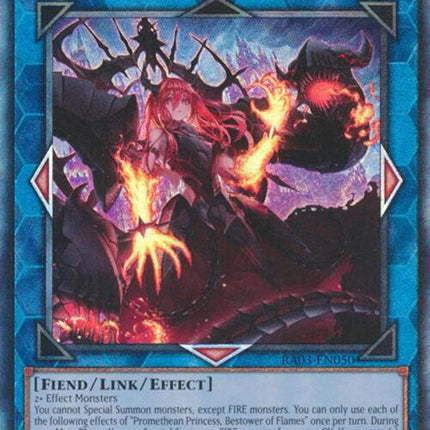 Promethean Princess, Bestower of Flames (UTR) [RA03-EN050] Prismatic Ultimate Rare