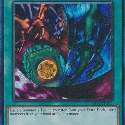Polymerization (Alternate Art) (CR) [RA03-EN051] Prismatic Collector's Rare