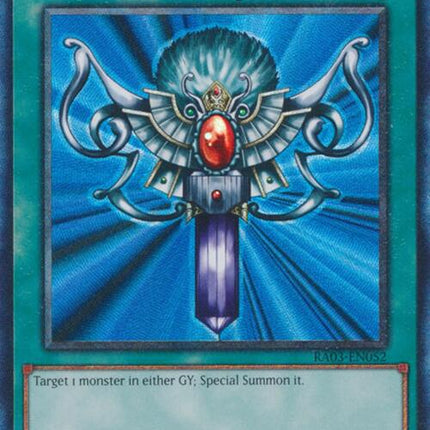 Monster Reborn (CR) [RA03-EN052] Prismatic Collector's Rare