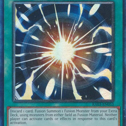 Super Polymerization (CR) [RA03-EN053] Prismatic Collector's Rare