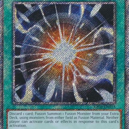 Super Polymerization (Platinum Secret Rare) [RA03-EN053] Platinum Secret Rare
